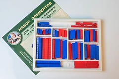 Набор элементов для числовой линейки и счетного квадрата - fgospostavki.ru - Королёв