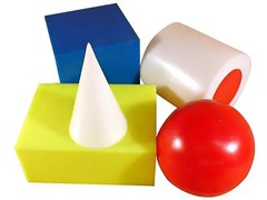 Набор геометрических тел демонстрационный - fgospostavki.ru - Королёв