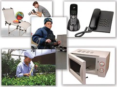 Набор предметных картинок "Бытовая техника. Профессии" (48 штук, А4, с магнитами) - fgospostavki.ru - Королёв