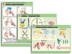 Комплект таблиц "Технология. Обработка бумаги и картона-2" (8 таблиц, А1, ламинированные, с раздаточным материалом) - fgospostavki.ru - Королёв