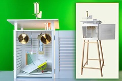 Школьная метеостанция с будкой (на стойках) - fgospostavki.ru - Королёв