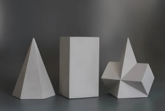 Набор гипсовых геометрических тел (15 штук) - fgospostavki.ru - Королёв