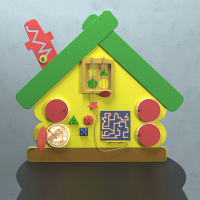 Бизиборд «Волшебный теремок» - fgospostavki.ru - Королёв