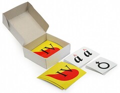 Модель-аппликация "Генетика групп крови" (демонстрационный набор из 24 карт) - fgospostavki.ru - Королёв