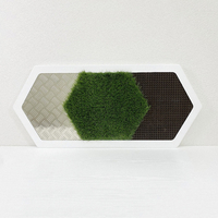 Декоративная тактильная панель 3в1 - «Сталь, Трава, Колючки» - fgospostavki.ru - Королёв