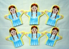 Набор рукавичек "Эмоции (девочки)" 6 штук - fgospostavki.ru - Королёв