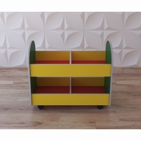 Тележка для пособий "Оранжевое настроение" - fgospostavki.ru - Королёв