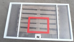 Щит баскетбольный тренировочный из поликарбоната (1200х900 мм) - fgospostavki.ru - Королёв