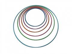 Обруч гимнастический стальной окрашенный утяжеленный (900 миллиметров, 1050 грамм) - fgospostavki.ru - Королёв