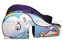 Горка "Кит" для сухого бассейна - fgospostavki.ru - Королёв