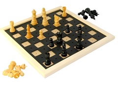 Шахматы тактильные (34х34 см) - fgospostavki.ru - Королёв