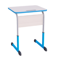 Парта SMARTY KEY одноместная регулируемая по высоте с антивандальной кромкой - fgospostavki.ru - Королёв