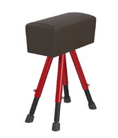 Козел гимнастический переменной высоты (чехол из натуральной кожи) - fgospostavki.ru - Королёв