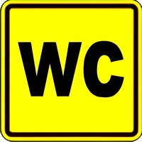 Тактильный знак (WC) 150х150 - fgospostavki.ru - Королёв