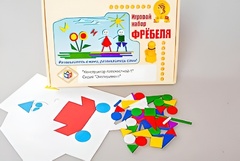 Игровой набор Фребеля "Конструктор плоскостной-1" (Серия "Эксперимент") - fgospostavki.ru - Королёв