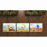 Комплект настенных панелей «Стройка» - fgospostavki.ru - Королёв