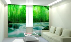 Комплект светонепроницаемых штор "Быстрая река" - fgospostavki.ru - Королёв