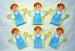 Набор рукавичек "Эмоции (мальчики)" 6 штук - fgospostavki.ru - Королёв