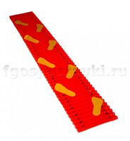 Дорожка массажная со следами (8 следов) в чехле из кожи - fgospostavki.ru - Королёв