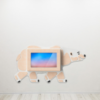 «Медведь» -Декоративная сенсорная панель 32" - fgospostavki.ru - Королёв