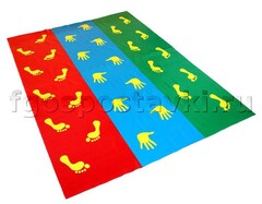 Коврик координационный "Мы идем-3" (2х слойная кожа) - fgospostavki.ru - Королёв