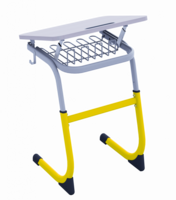 Парта одноместная регулируемая по высоте (наклонная столешница) - fgospostavki.ru - Королёв