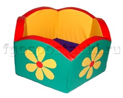 Сухой бассейн шестигранный "Ромашка" - fgospostavki.ru - Королёв