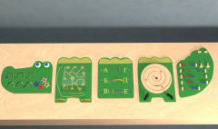 Бизиборд «Крокодил Гена» - fgospostavki.ru - Королёв