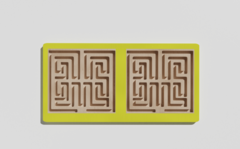 Межполушарная доска №13 желтая - fgospostavki.ru - Королёв