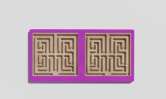 Межполушарная доска №13 фиолетовая - fgospostavki.ru - Королёв