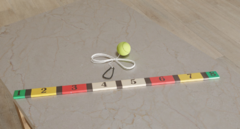 Мяч-маятник и планка для отбивания с цифрами - fgospostavki.ru - Королёв