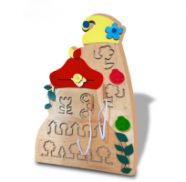 Тактильно-развивающая панель «Уроки письма» - fgospostavki.ru - Королёв