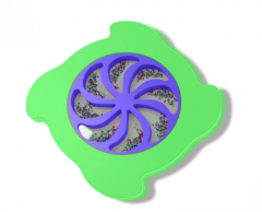 Тактильно-развивающая панель «Вращение радуги» - fgospostavki.ru - Королёв