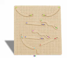 Тактильно-развивающая панель «Веселые горки» - fgospostavki.ru - Королёв