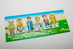 Набор пальчиковых кукол "Семья" - fgospostavki.ru - Королёв