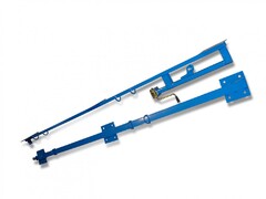 Стойка волейбольная пристенная с механизмом натяжения (без сетки) - fgospostavki.ru - Королёв