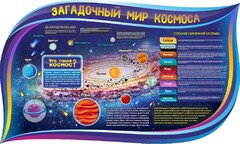 Стенд "Загадочный мир космоса" - fgospostavki.ru - Королёв