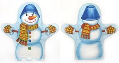 Кукла-рукавичка "Снеговик" - fgospostavki.ru - Королёв