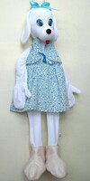 Ростовая кукла "Собачка белая" - fgospostavki.ru - Королёв