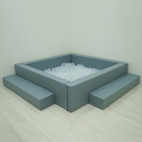 Сухой бассейн с шариками и RGB-подсветкой 140х140 см - fgospostavki.ru - Королёв