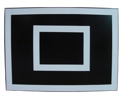 Щит баскетбольный навесной на шведскую стенку (ламинированная фанера), размер 700х700 миллиметров - fgospostavki.ru - Королёв