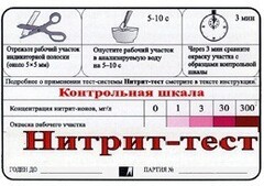 Тест-система "Нитрит-тест" - fgospostavki.ru - Королёв