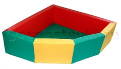 Сухой бассейн угловой (без рисунка) - fgospostavki.ru - Королёв