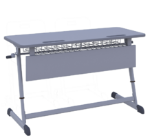 Парта NOMAD V двухместная регулируемая по высоте - fgospostavki.ru - Королёв