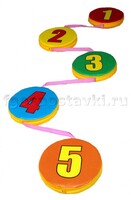 Дорожка "Змейка-шагайка-геометрическая" с цифрами - fgospostavki.ru - Королёв