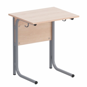 Стол ученический одноместный на круглой трубе - fgospostavki.ru - Королёв