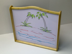 Двухсторонняя панель для игровых зон “Зеркальная и магнитно-маркерная” - fgospostavki.ru - Королёв