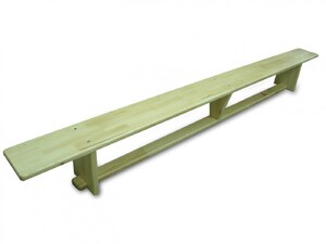 Скамейка гимнастическая (деревянные ножки) (3,5 м)  - fgospostavki.ru - Королёв
