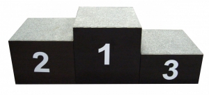 Пьедестал победителей на 3 места (металлический каркас) - fgospostavki.ru - Королёв