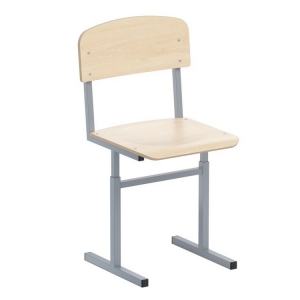 Стул ученический регулируемый на прямоугольной трубе - fgospostavki.ru - Королёв